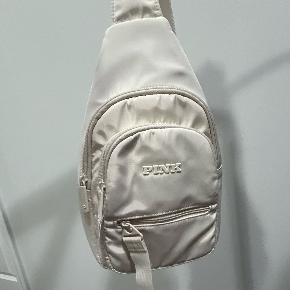 PINK Victoria's‎ Secret Nylon Sling Backpack - Picture 2 of 3